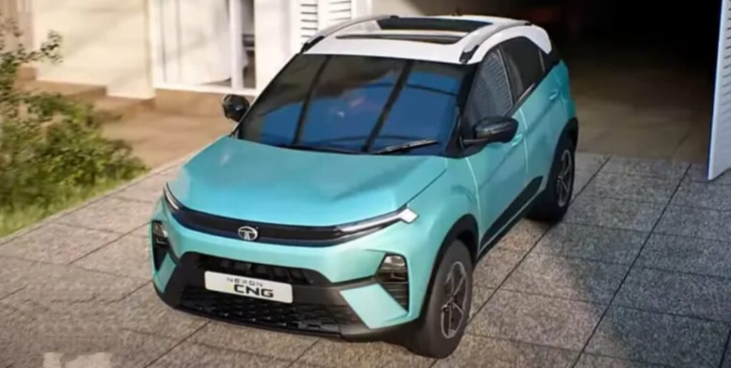 New Tata Nexon CNG 2025 टाटा