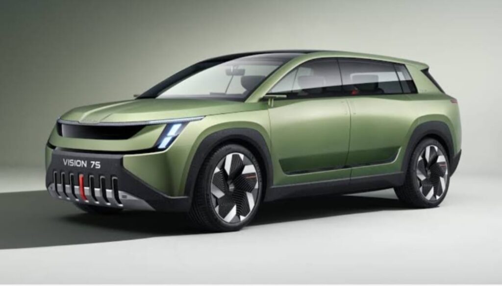 New Skoda Vision 7S 2025
