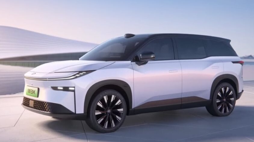 All New Toyota bz3x 2025